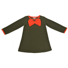 Load image into Gallery viewer, CrayonFlakes Kids Wear for Girls Fleece Straight Frock Dress with Sleeves