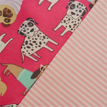 Load image into Gallery viewer, CrayonFlakes Kids Wear for Girls Cotton Pink Printed Night Suit SleepSuit Set