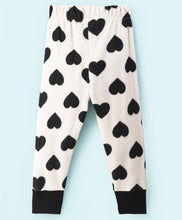 Load image into Gallery viewer, Hearts Printed Polar Fleece Jogger