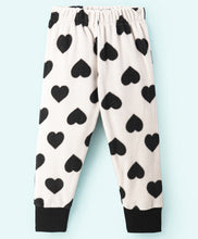Load image into Gallery viewer, Hearts Printed Polar Fleece Jogger