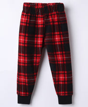 Load image into Gallery viewer, Polar Fleece Checkered Printed Jogger