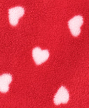 Load image into Gallery viewer, Hearts Polar Fleece Jogger - Red