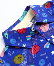 Load image into Gallery viewer, Universe Printed Half Sleeves Shirt