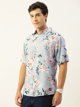 Load image into Gallery viewer, Floral Printed Half Sleeves Mens Shirt
