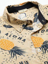 Load image into Gallery viewer, Beach Printed Half Sleeves Mens Shirt
