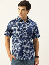Load image into Gallery viewer, Tie and Dye Printed Half Sleeves Mens Shirt
