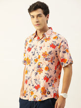 Load image into Gallery viewer, Floral Printed Half Sleeves Mens Shirt