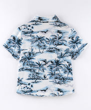 Load image into Gallery viewer, Beach Printed Half Sleeves Shirt