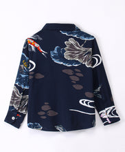 Load image into Gallery viewer, Ocean Fishes Printed Full Sleeves Shirt