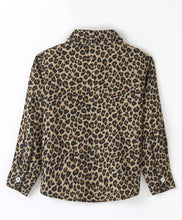 Load image into Gallery viewer, Animal Print Full Sleeves Shirt
