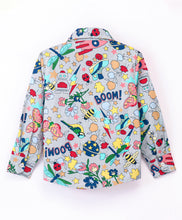 Load image into Gallery viewer, Boom Stars Printed Full Sleeves Shirt