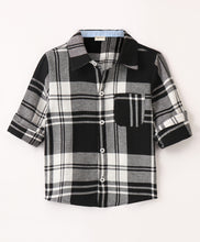Load image into Gallery viewer, Checkered Printed Full Sleeves Shirt
