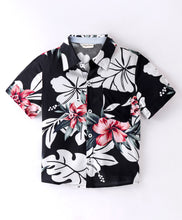 Load image into Gallery viewer, Flowers Printed Full Sleeves Shirt