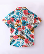 Load image into Gallery viewer, Flowers with Leaves Printed Full Sleeves Shirt