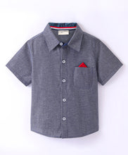 Load image into Gallery viewer, Solid Chambray Full Sleeves Shirt
