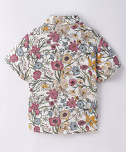 Load image into Gallery viewer, Floral Printed Half Sleeves Shirt