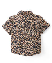 Load image into Gallery viewer, Animal Print Half Sleeves Shirt
