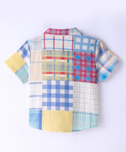 Load image into Gallery viewer, Abstract Printed Half Sleeves Shirt