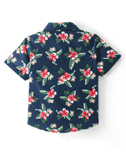 Load image into Gallery viewer, Floral Printed Half Sleeves Shirt