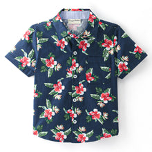 Load image into Gallery viewer, Floral Printed Half Sleeves Shirt
