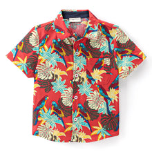 Load image into Gallery viewer, Birds Printed Half Sleeves Shirt