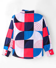 Load image into Gallery viewer, Abstract Printed Full Sleeves Shirt