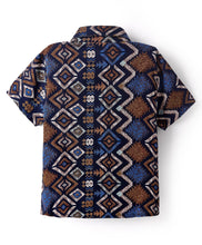 Load image into Gallery viewer, Abstract Printed Half Sleeves Shirt