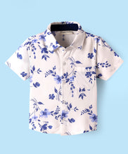 Load image into Gallery viewer, Floral Printed Half Sleeves Shirt