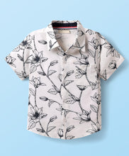 Load image into Gallery viewer, Floral Printed Half Sleeves Shirt
