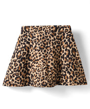 Load image into Gallery viewer, Animal Print Mini Skater Skirt With Inbuilt Shorts

