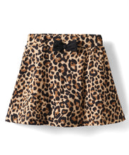 Load image into Gallery viewer, Animal Print Mini Skater Skirt With Inbuilt Shorts