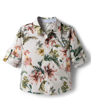 Load image into Gallery viewer, Floral Printed Cotton Woven Full Sleeves Shirt