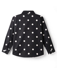 Load image into Gallery viewer, Polka Printed Cotton Woven Full Sleeves Shirt