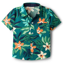 Load image into Gallery viewer, Floral Printed Half Sleeves Shirt