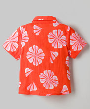 Load image into Gallery viewer, Floral Printed Half Sleeves Shirt