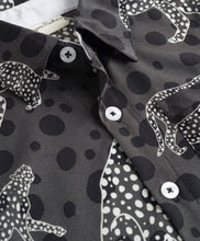 Load image into Gallery viewer, Woven Leopard Printed Half Sleeves Shirt