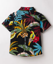 Load image into Gallery viewer, Cotton Jungle Printed Half Sleeves Shirt