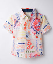 Load image into Gallery viewer, Cotton Getaway Printed Half Sleeves Shirt