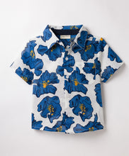 Load image into Gallery viewer, Cotton Floral Printed Half Sleeves Shirt