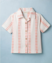 Load image into Gallery viewer, Cotton Woven Striped Half Sleeves Shirt