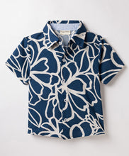 Load image into Gallery viewer, Woven Floral Printed Half Sleeves Shirt
