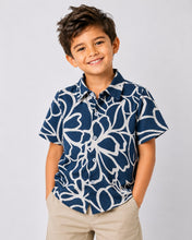 Load image into Gallery viewer, Woven Floral Printed Half Sleeves Shirt