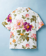 Load image into Gallery viewer, Woven Floral Printed Half Sleeves Shirt