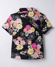 Load image into Gallery viewer, Woven Floral Printed Half Sleeves Shirt