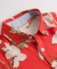 Load image into Gallery viewer, Woven Floral Printed Half Sleeves Shirt