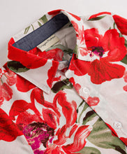 Load image into Gallery viewer, Woven Floral Printed Half Sleeves Shirt