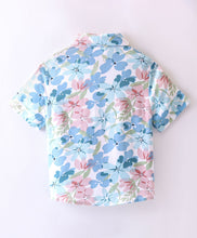 Load image into Gallery viewer, Floral Printed Half Sleeves Shirt