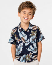 Load image into Gallery viewer, Cotton Foliage Printed Half Sleeves Shirt