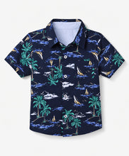 Load image into Gallery viewer, Cotton Tropical Printed Half Sleeves Shirt
