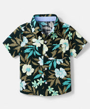 Load image into Gallery viewer, Cotton Floral Printed Half Sleeves Shirt